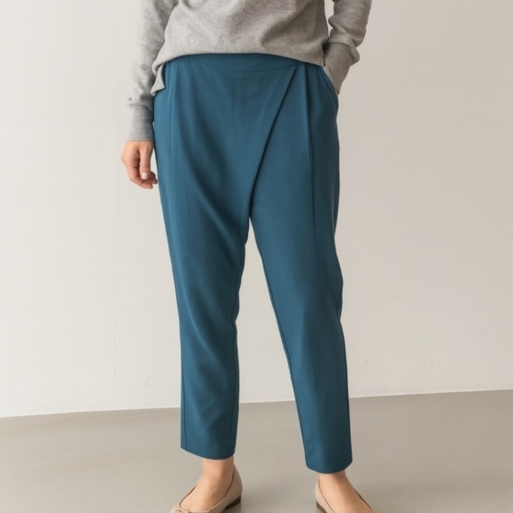 Lululemon Yogini Trouser Pants | Blue Stretch Yoga Lounge Pants | High Rise